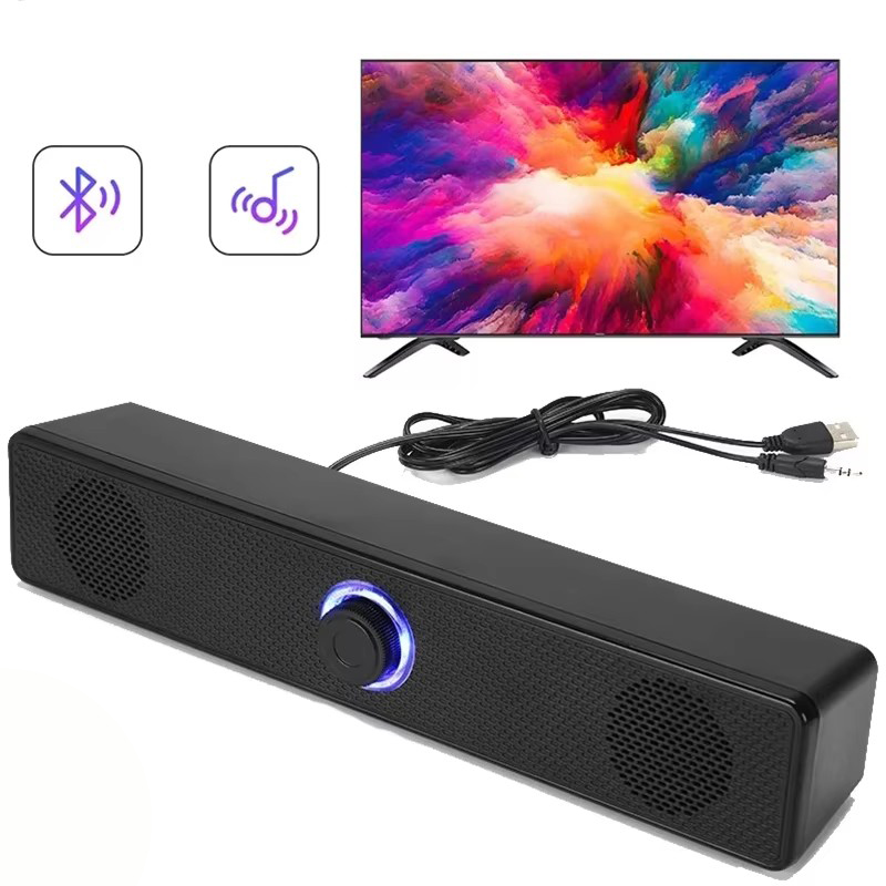 Audio Music Box - Проводная и беспроводная Bluetooth-колонка для компьютера,