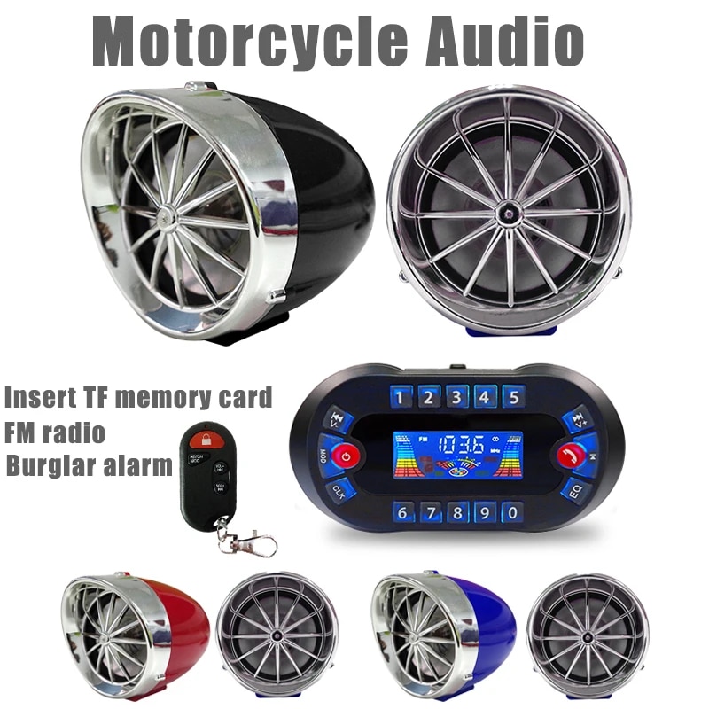 Audio Music Play - MT730 мотоцикл Bluetooth динамик усилитель выход