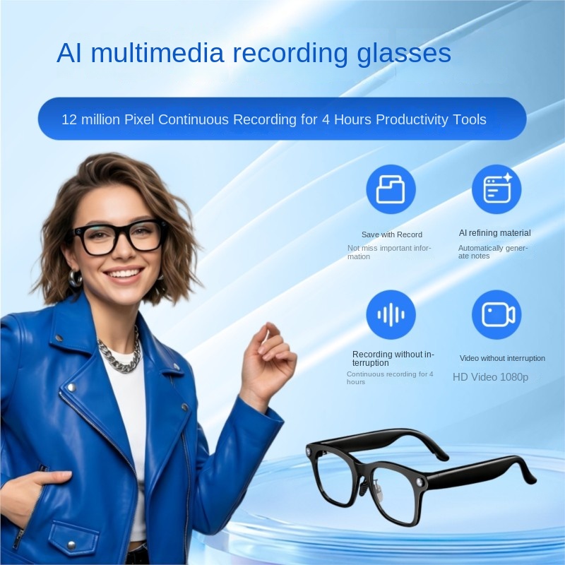 Audio Music To Video Ai Free - Умные очки OLOIU Echowear Smart AI