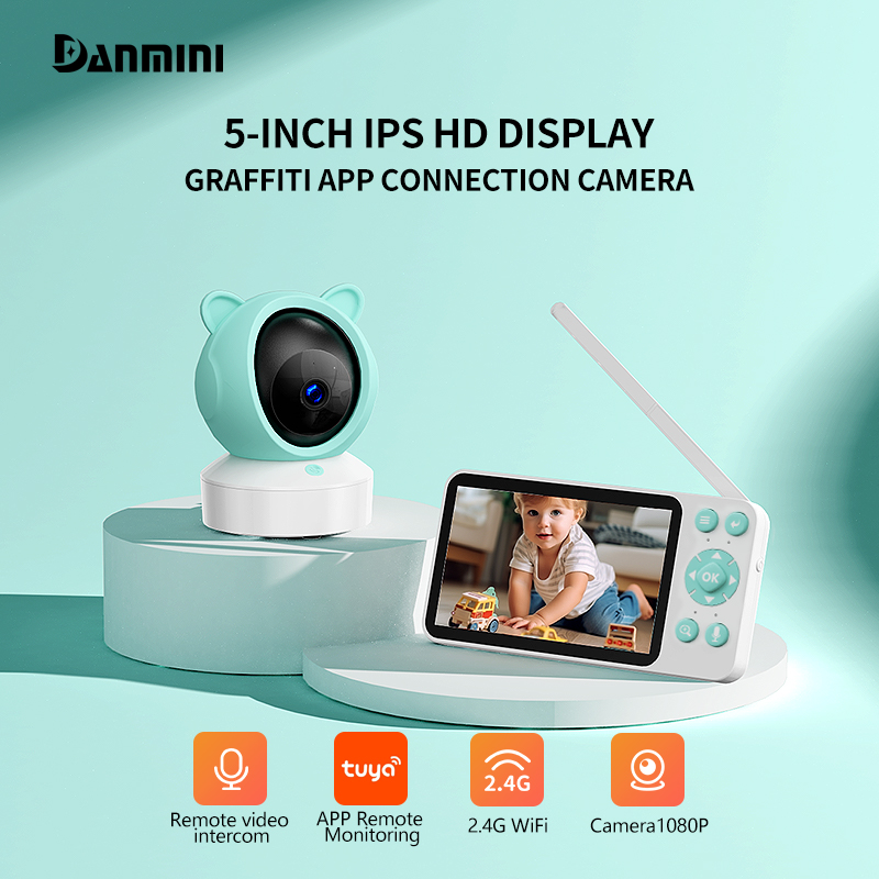 Audio Music For Video - Danmini TUYA App Control Радионяня 5-дюймовый