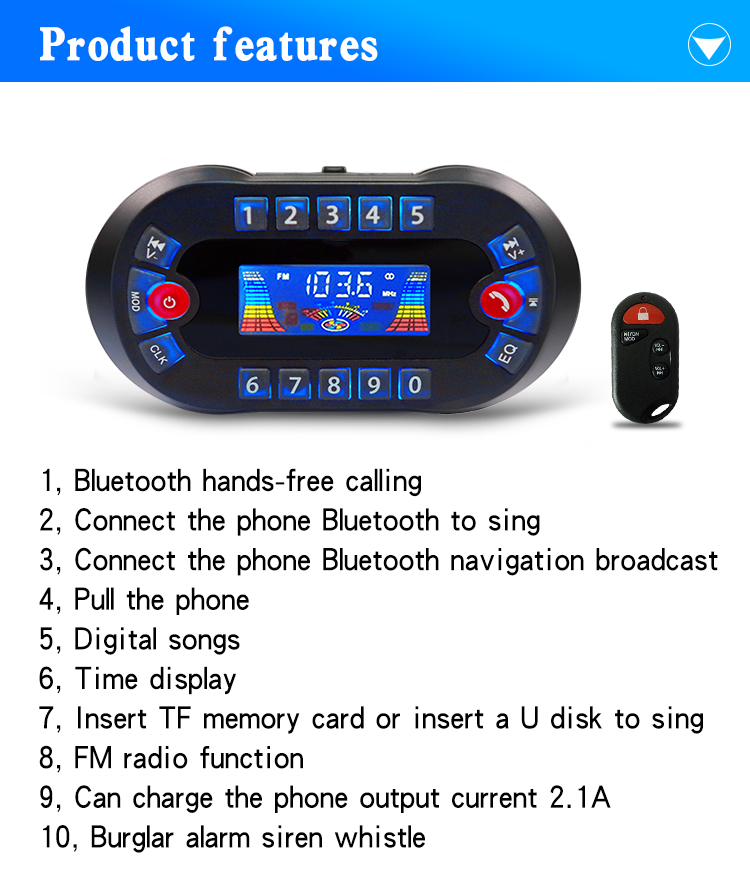 MT730 мотоцикл Bluetooth динам – обзор и цена Audio Music Play