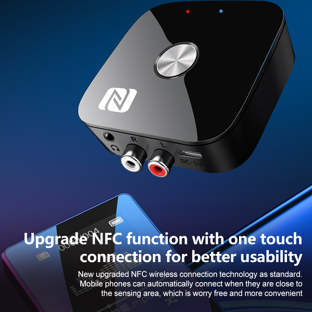 KEBIDU NFC Bluetooth 6.0 аудио – обзор и цена Audio Music Play