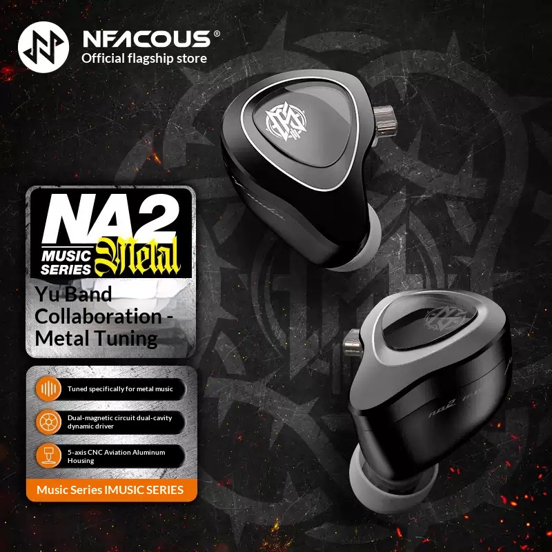 Наушники NF Audio NA2 с металл – обзор и цена Audio Music Editing